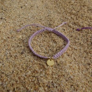 Bracelet tissé pièce