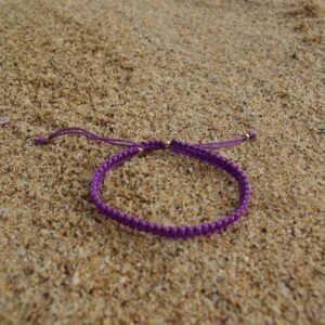 Bracelet tissé perles