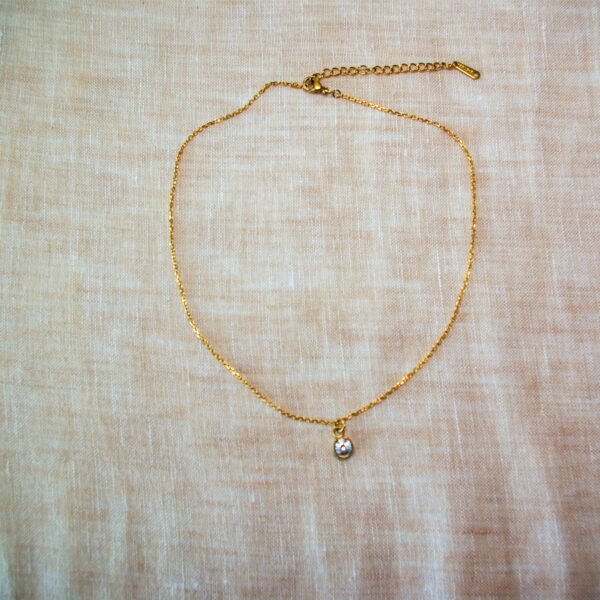 Collier Strass Choker/ ras du cou – Image 3