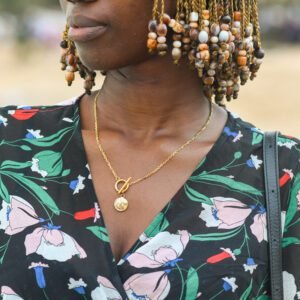 Collier Unique Lune et étoile